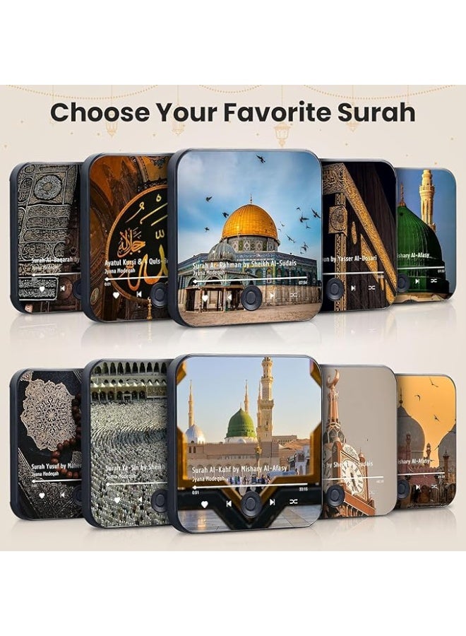Quran Audio Magnet with Surah Yusuf – Mishary Rashid Alafasy Recitation, Rechargeable Islamic Fridge Magnet Speaker, Meaningful Ramadan & Eid Gift - Image 2